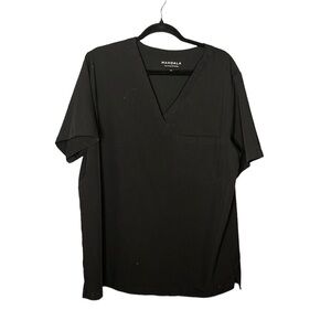 MANDALA MANDALA black scrubs‎ tops
Size 2XL